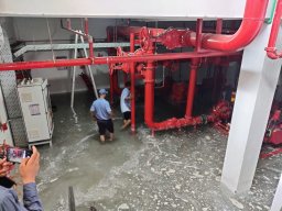 Flooded Fire Pump Room